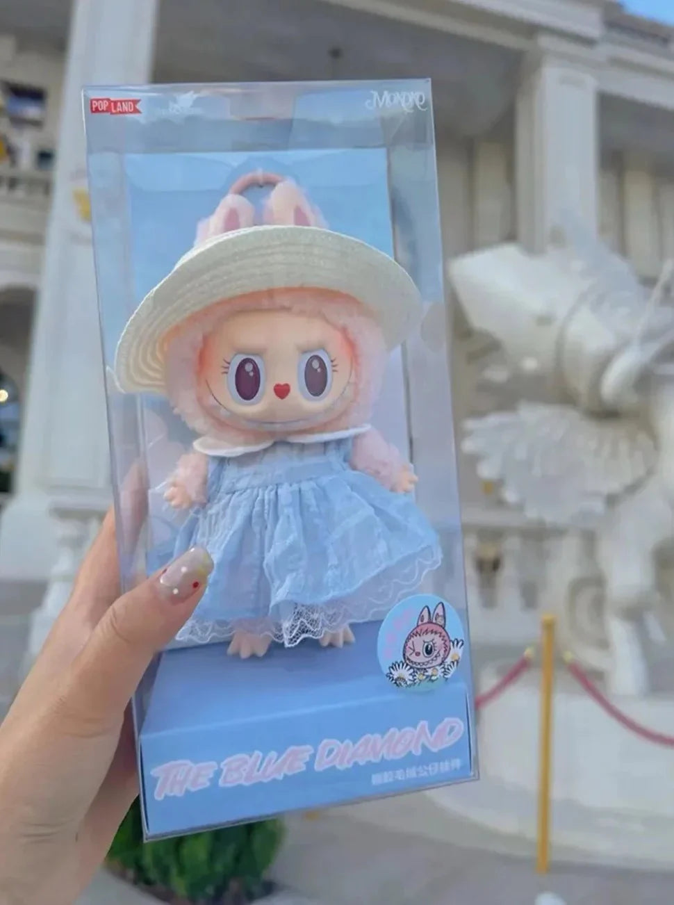 Pop Mart Labubu - La figure de vinyle de diamant bleu