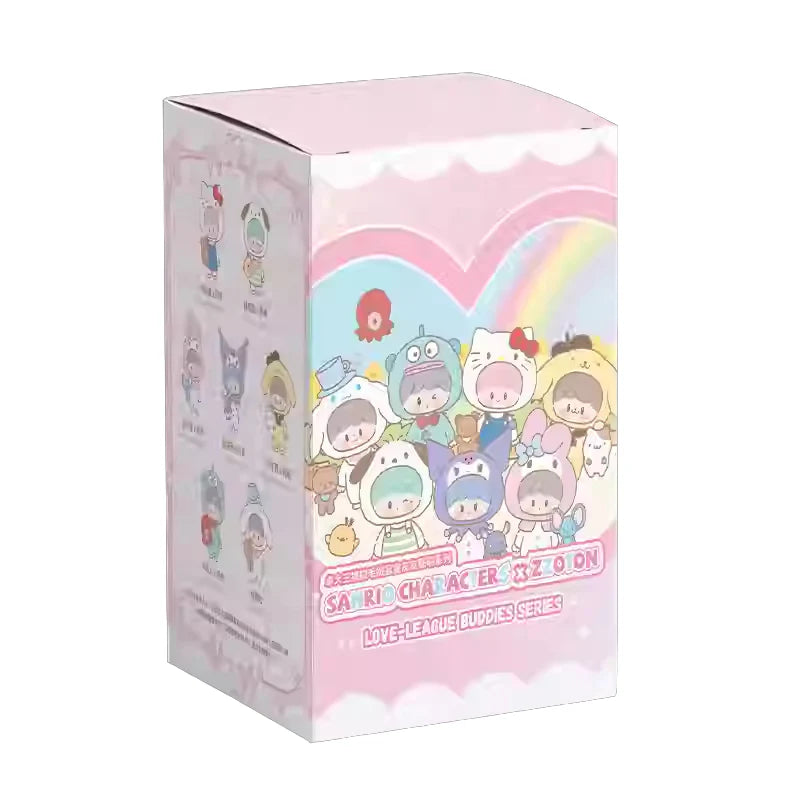 Zzoton x Sanrio – Love League Buddies Vinyl-Plusch Keychain Blind Box
