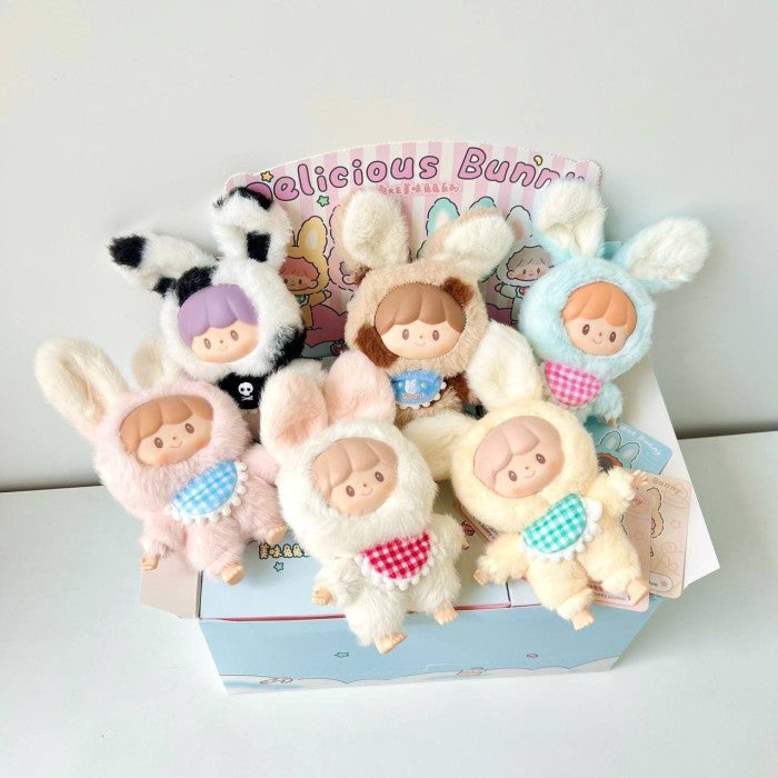 Zoton Delicious Bunny Series en vinyle Plush Blind Boîte