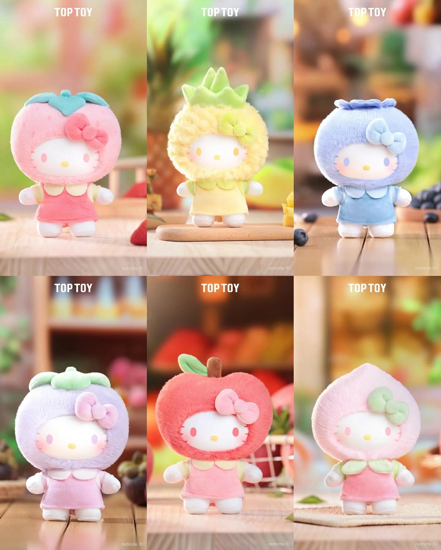 Sanrio – Hello Kitty Fruit Paradise Keychain Blind Box