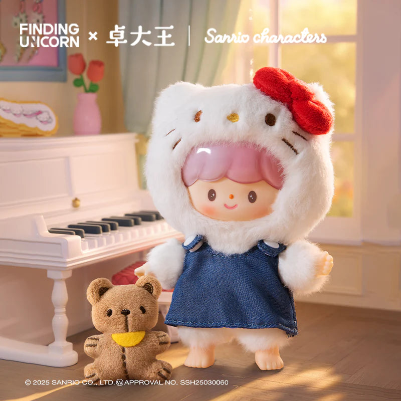 Zzoton x Sanrio – Love League Buddies Vinyl-Plusch Keychain Blind Box