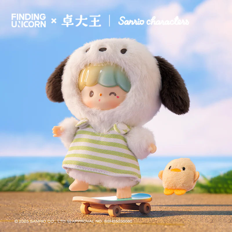 Zzoton x Sanrio – Love League Buddies Vinyl-Plusch Keychain Blind Box