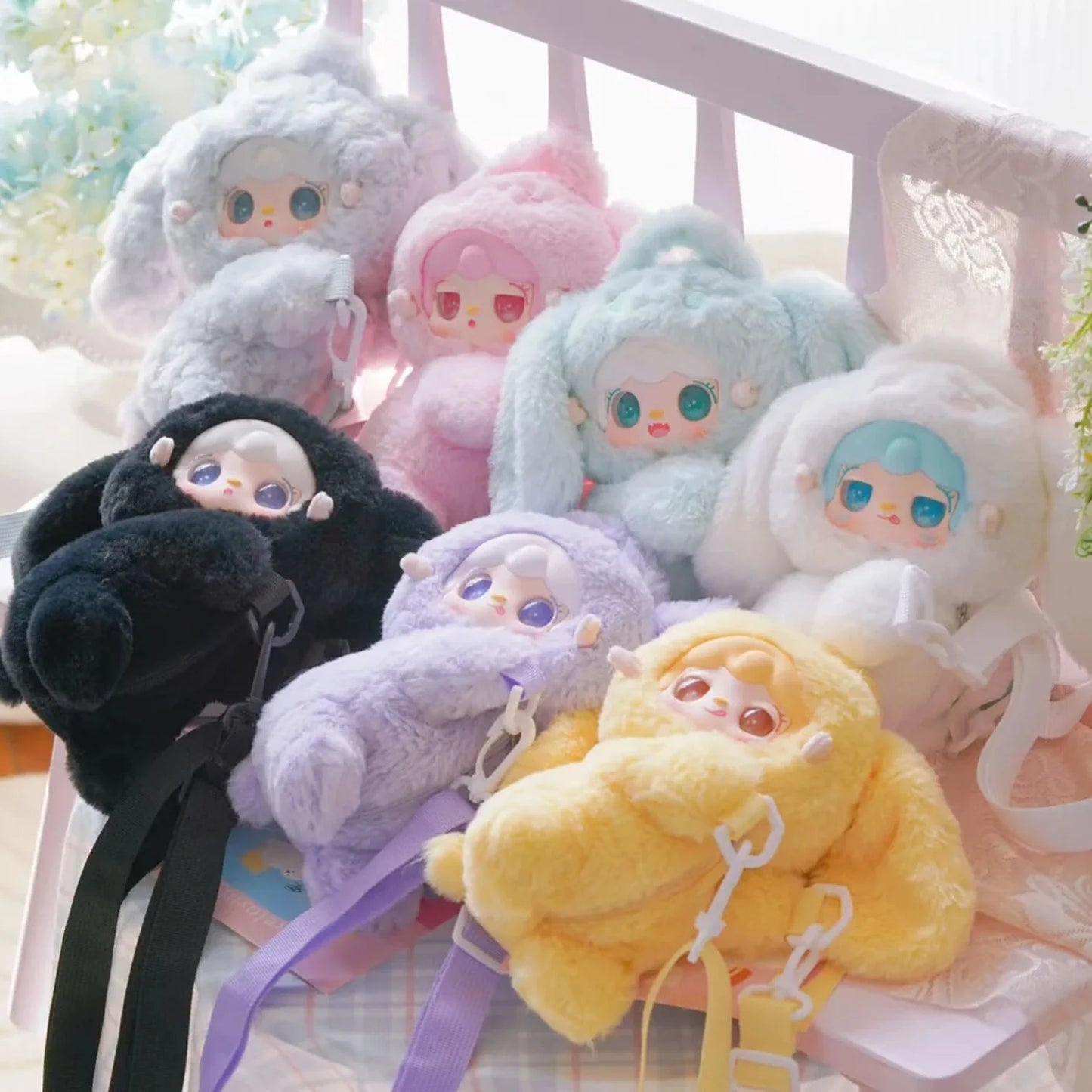 Yooki V8 Crossbody Coin Purse Series Plush Blind Box