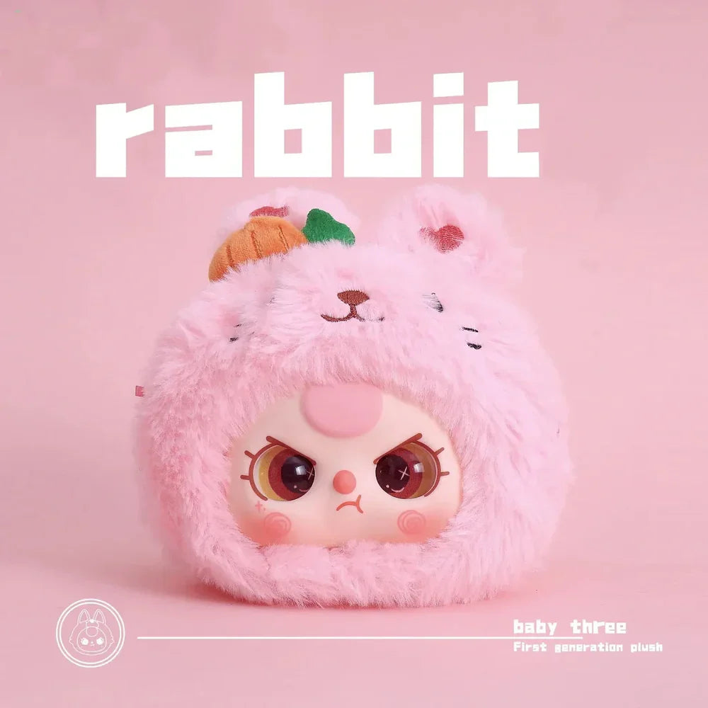 Baby Three First Generation Animal Plush Toy Blind Box