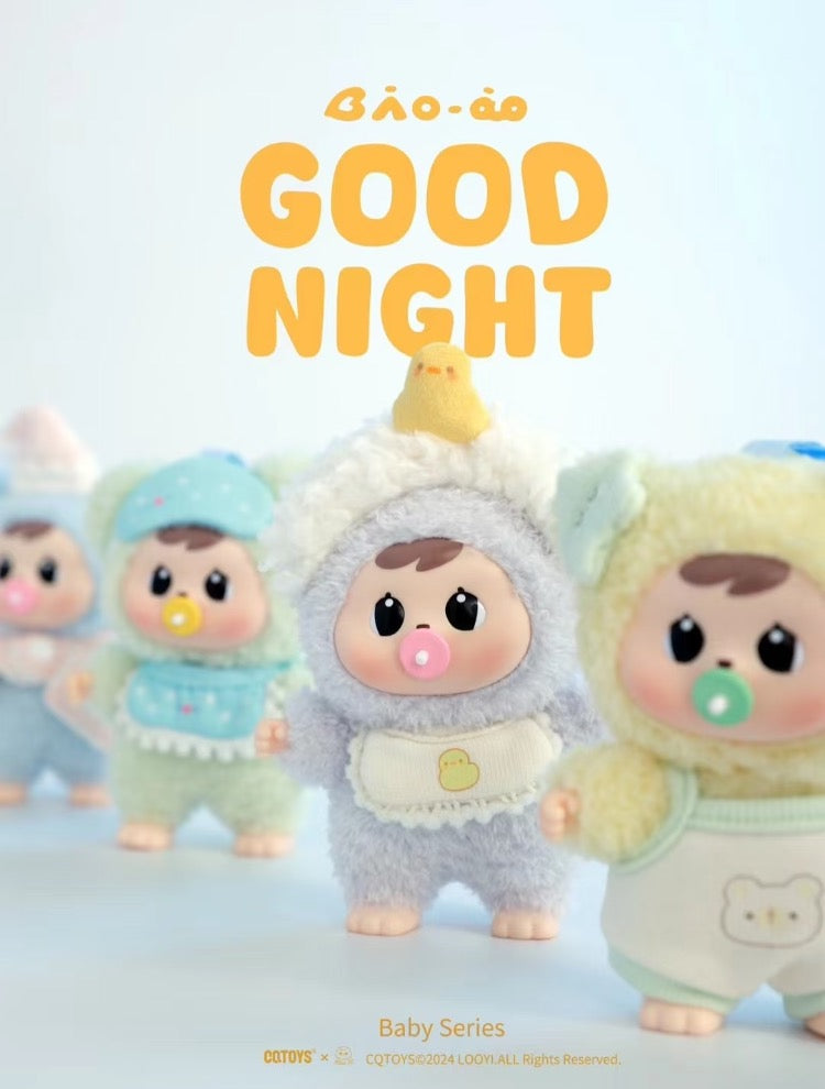 "Bao-ao, Good Night!" Baby Series Keychain Blind Box