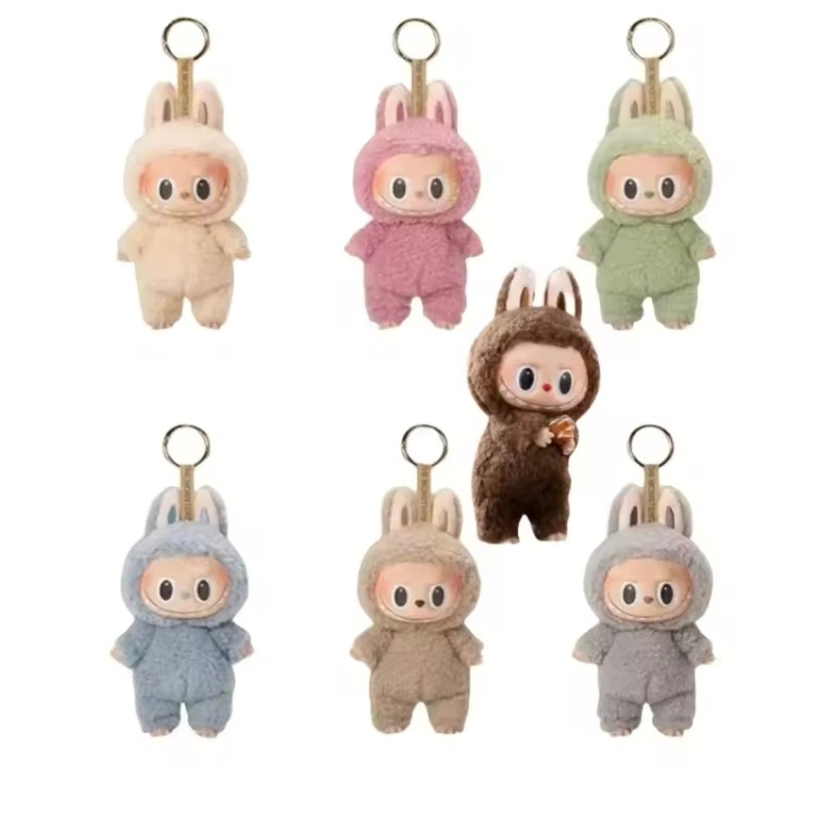 Labubu spannender Macaron Original Blind Box geöffnet