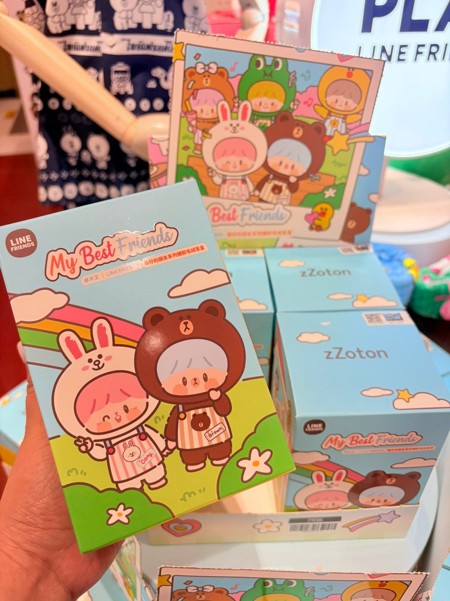 Zoton X Linefriends meine Best Friends -Serie Plüschblindbox