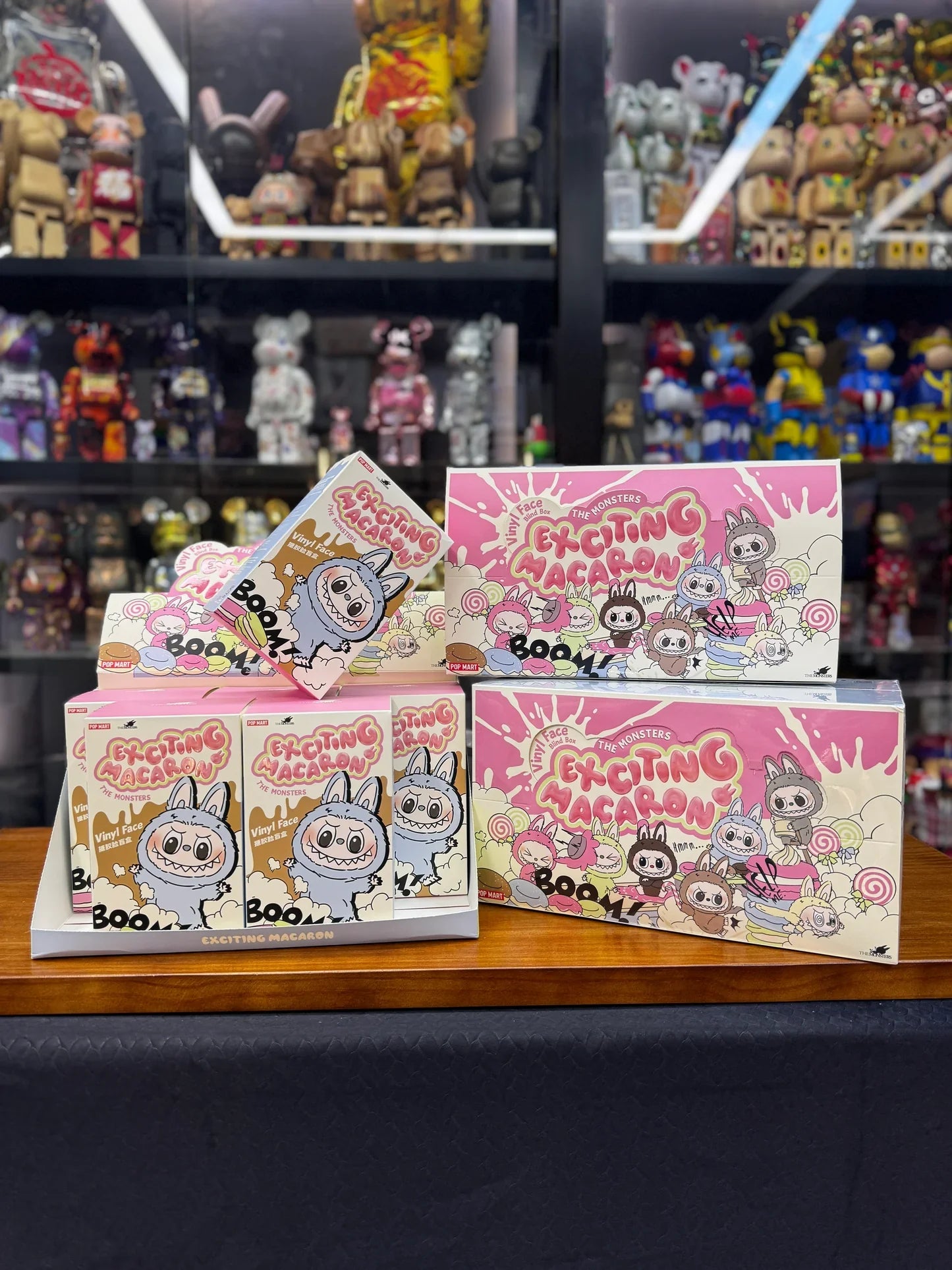 Labubu spannender Macaron Original Blind Box geöffnet