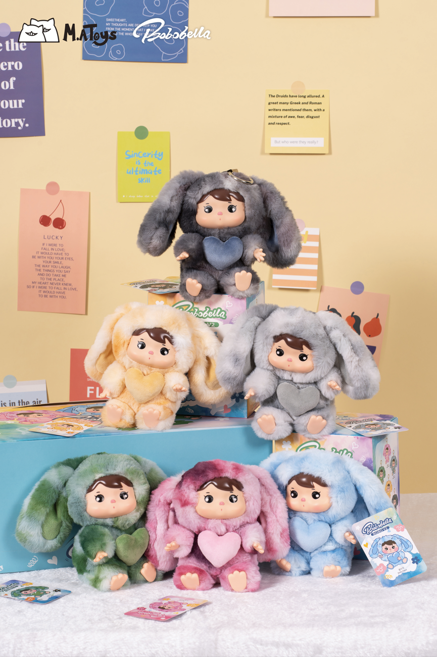 Bobobella V2 Plush Keychain