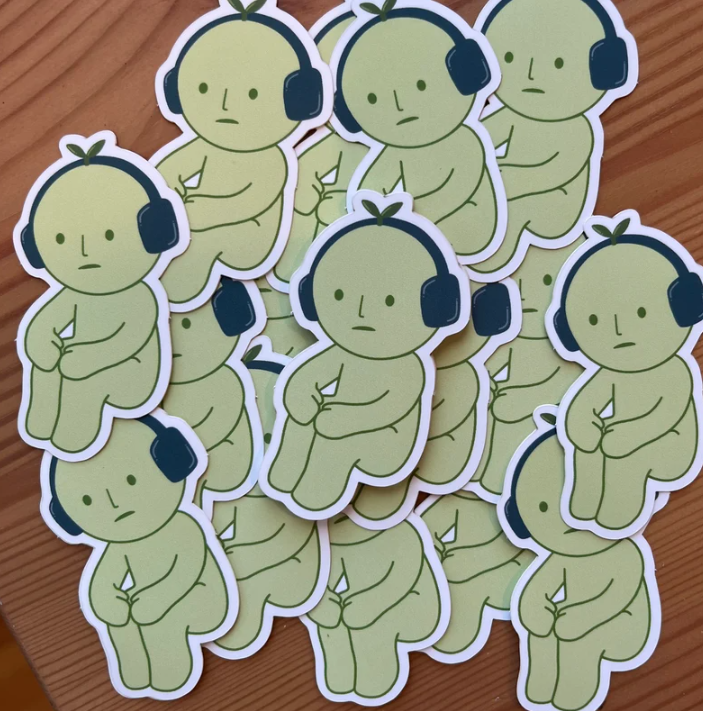 Pegatinas smiski