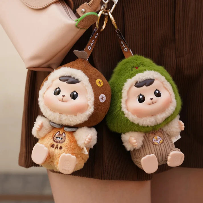 Bao-ao Forest Friends Gathering Plush Keychain Blind Box