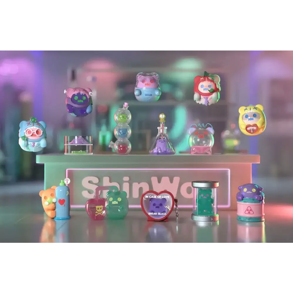 Baby Ghost Bear Lovesick Lab Blind Box Series - Surprey