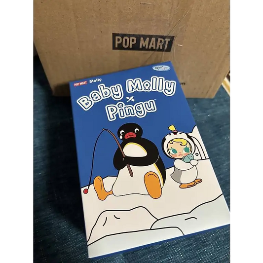 Baby Molly × Pingu - Happy Fishing Serie Blind Box - Surprey