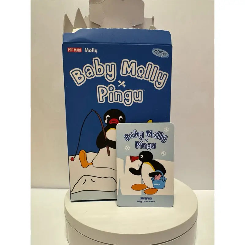 Baby Molly × Pingu - Happy Fishing Serie Blind Box - Surprey