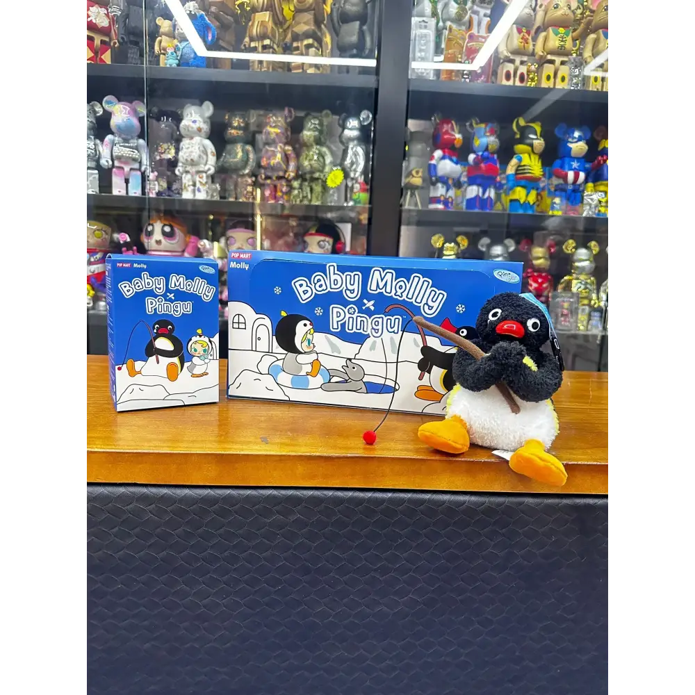 Baby Molly × Pingu - Happy Fishing Serie Blind Box - Surprey