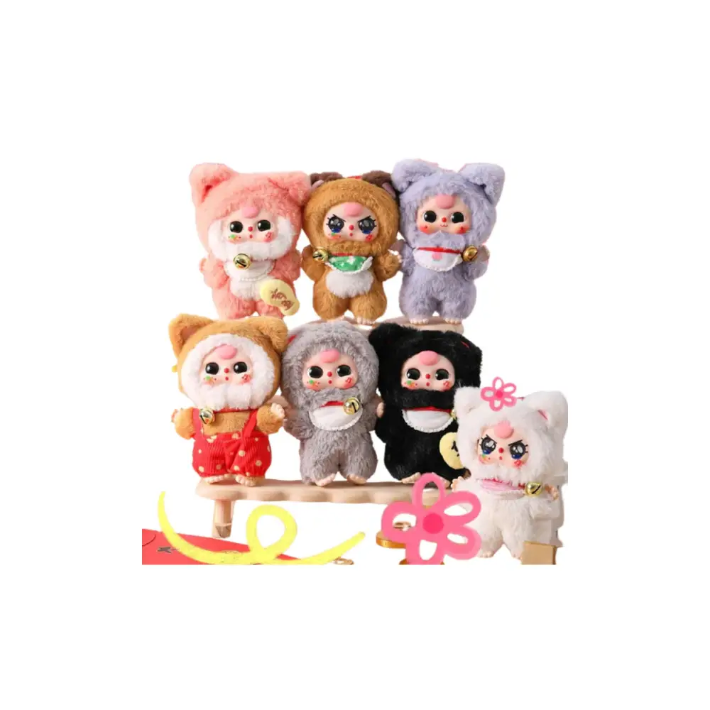 Baby Three Billionaire Cat Plush Series Blind Box - Surprey