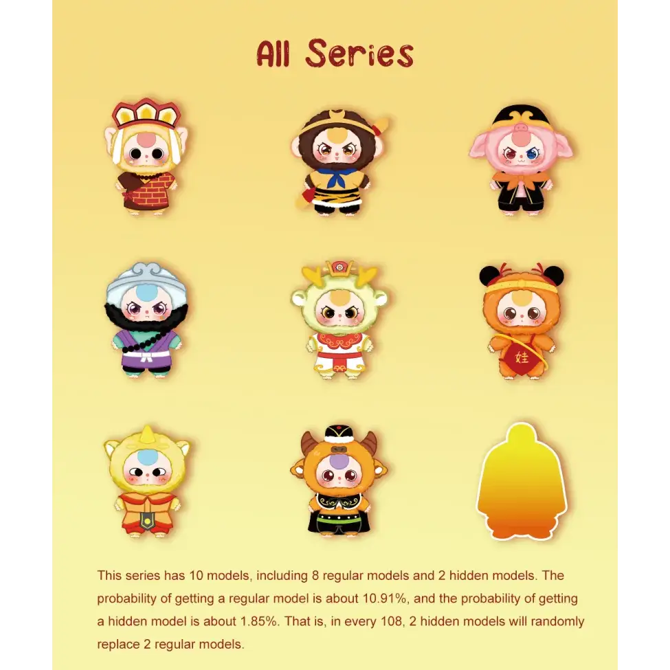 Baby Three Havoc In Heaven Series Blind Box - Surprey