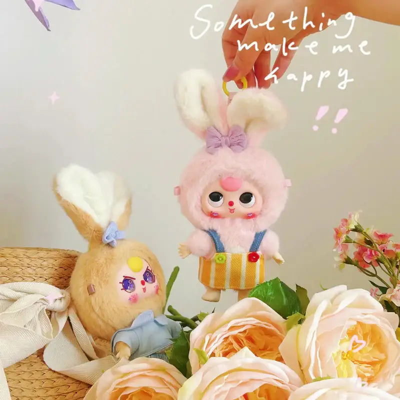 Baby Three Rabbit Macaron Cute Bunny - Blind Box - Surprey