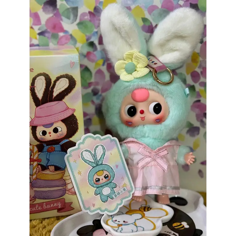 Baby Three Rabbit Macaron Cute Bunny - Blind Box - Surprey