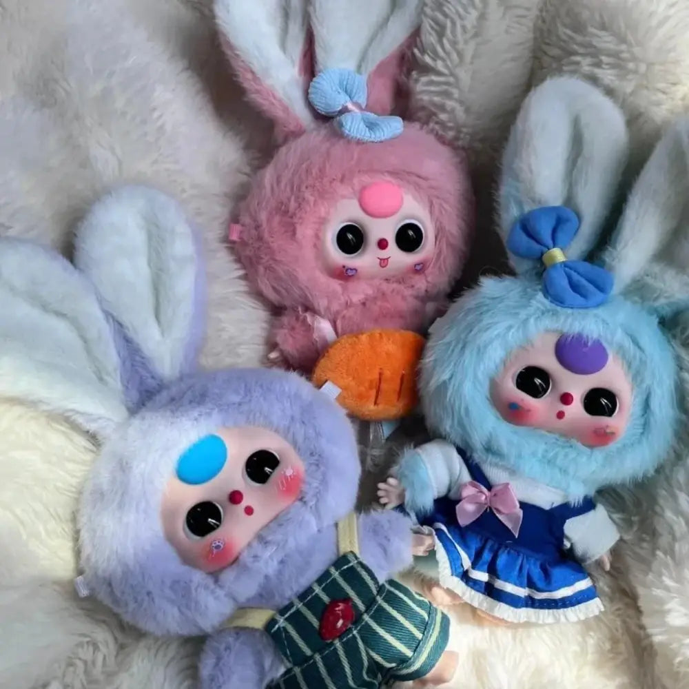 Baby Three Rabbit Macaron Cute Bunny - Blind Box - Surprey