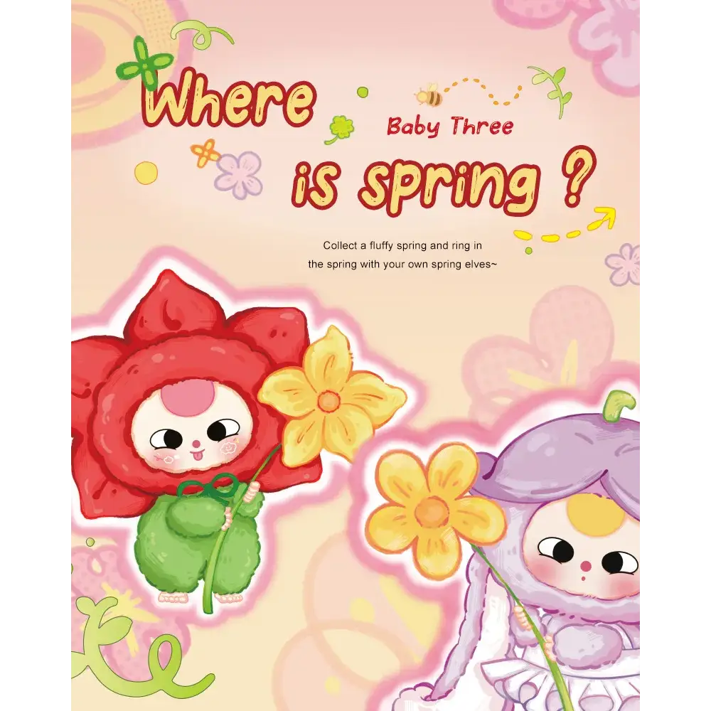Baby Three Where's Spring? Plush Blind Box - Surprey