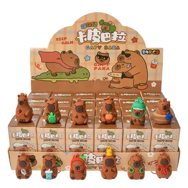 Capybara key ring blind box - Surprey