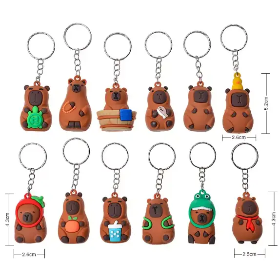 Capybara key ring blind box - Surprey