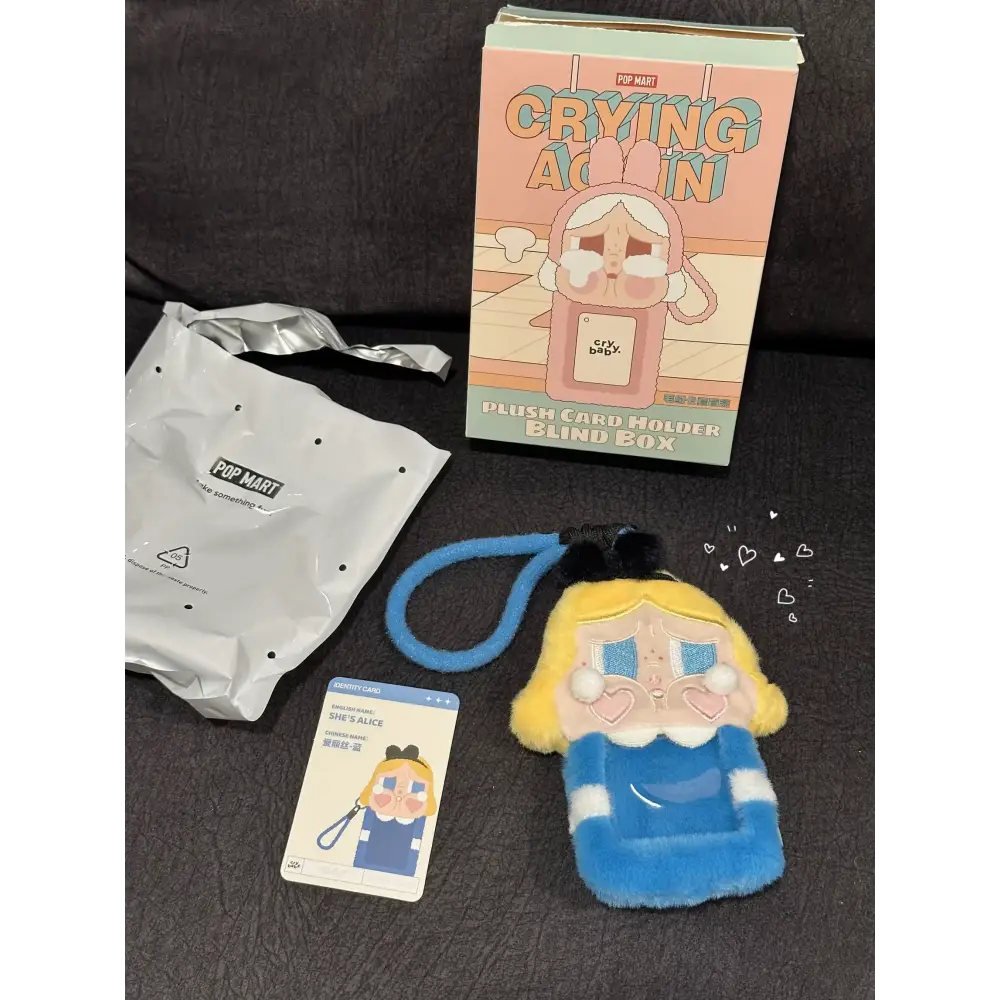 CRYBABY Crying Again Series – Card Holder Blind Box - Surprey