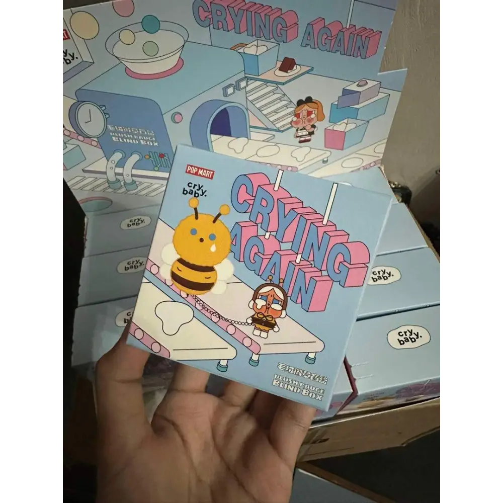 CRYBABY Crying Again Series – Plush Badge Blind Box - Surprey