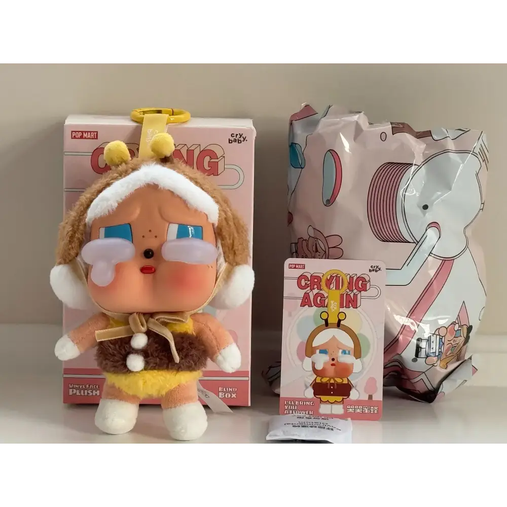 CRYBABY – Crying Again Series Vinyl Face Plush Blind Box - Surprey