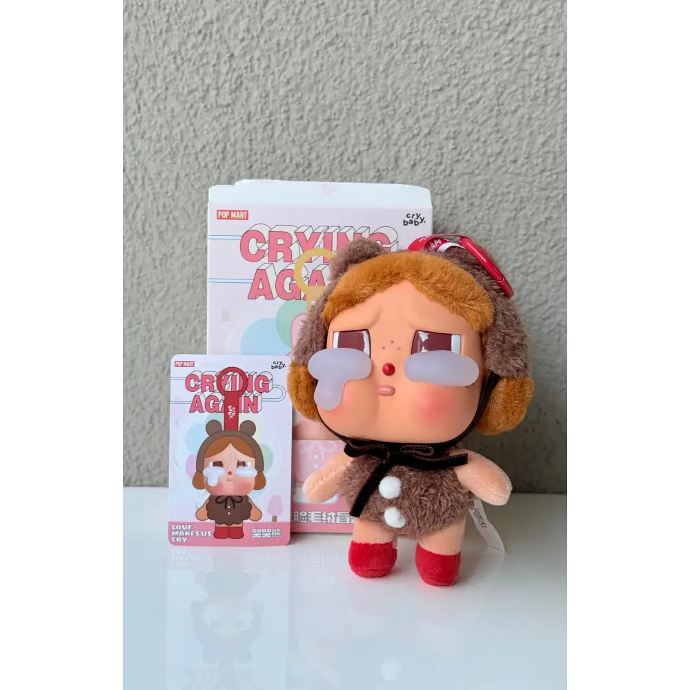 CRYBABY - Crying Again Series Vinyl Face Plush Opened - Surprey