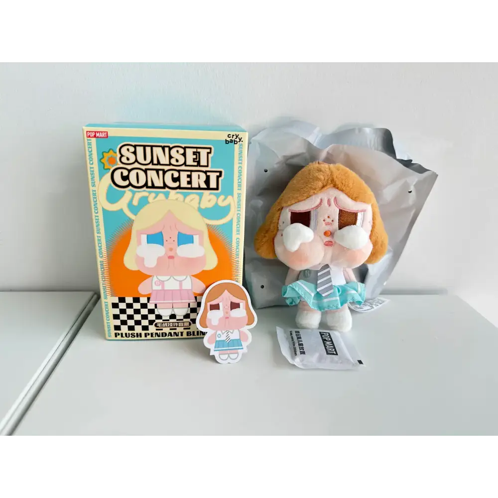 CRYBABY Sunset Concert Series-Plush Pendant Blind Box - Surprey