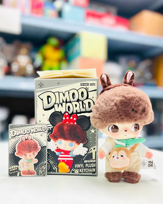 DIMOO WORLD × DISNEY Series-Vinyl Plush Keychain Blind Box - BlindBOX