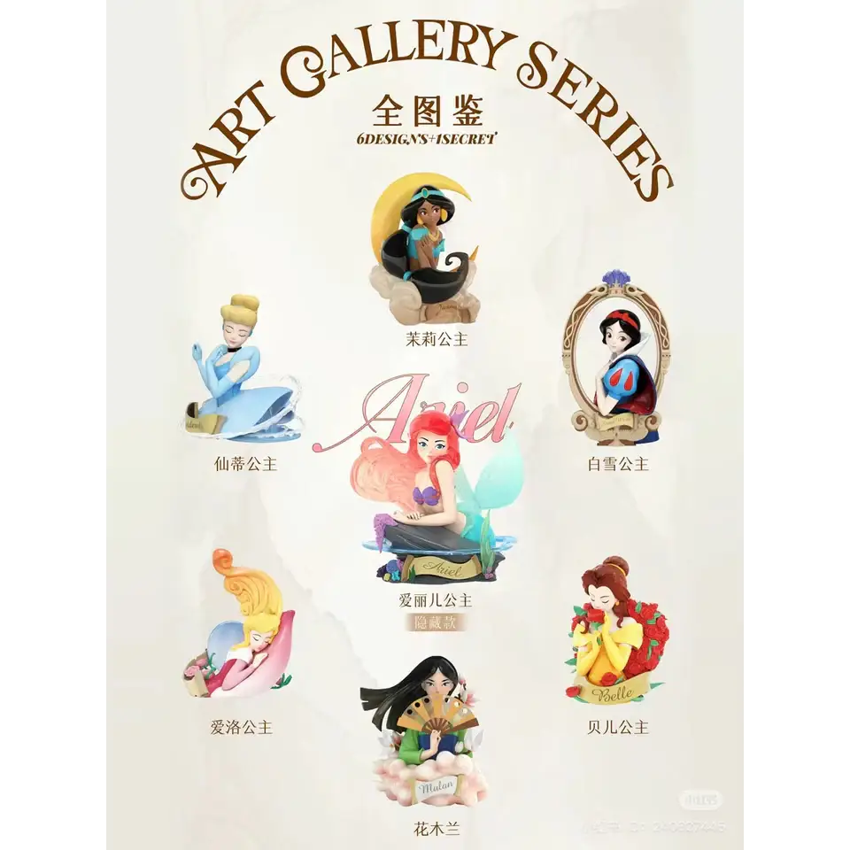 Disney Princess Art Gallery Series Blind Box - Surprey