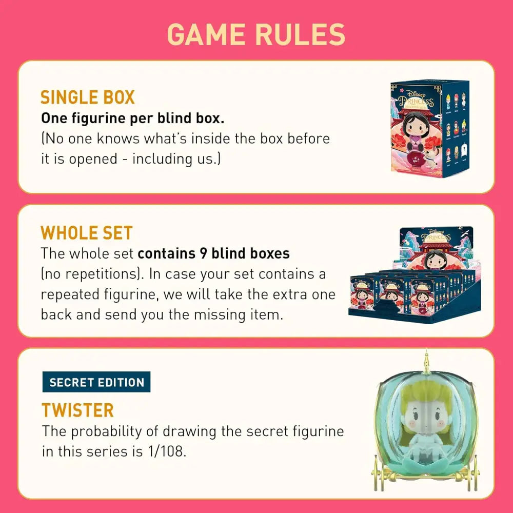Disney Princess Exclusive Ride Series Blind Box - Surprey