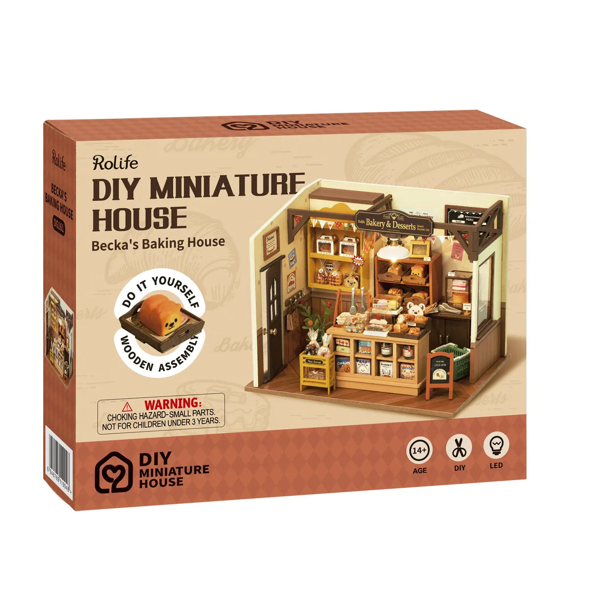 Rolife Diy Miniature House - Becka's Bakery DG161