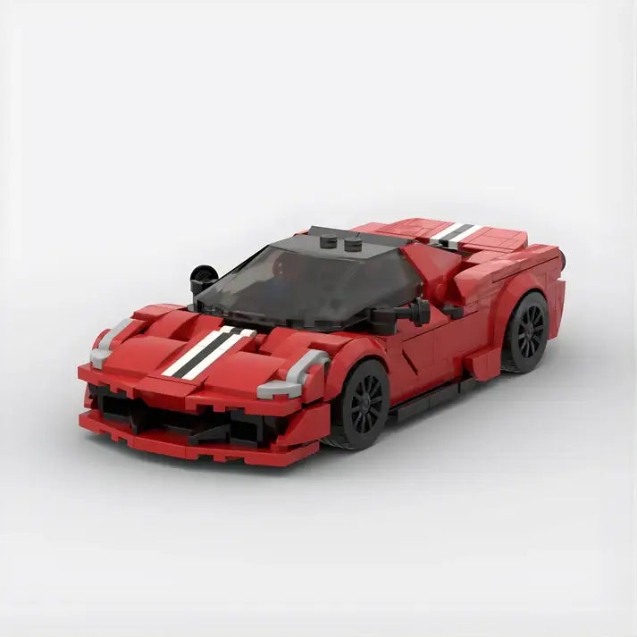 Ferrari 488 building block car - Surprey