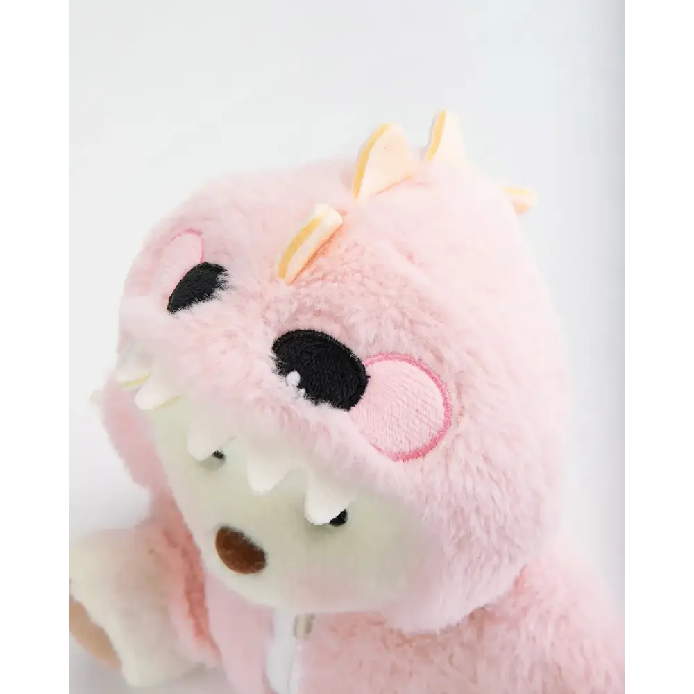 Kissa-Teddy® in pink Dino costume - Surprey