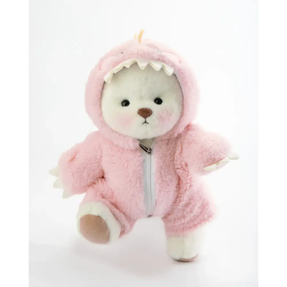 Kissa-Teddy® in pink Dino costume - Surprey