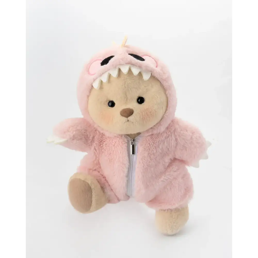 Kissa-Teddy® in pink Dino costume - Surprey