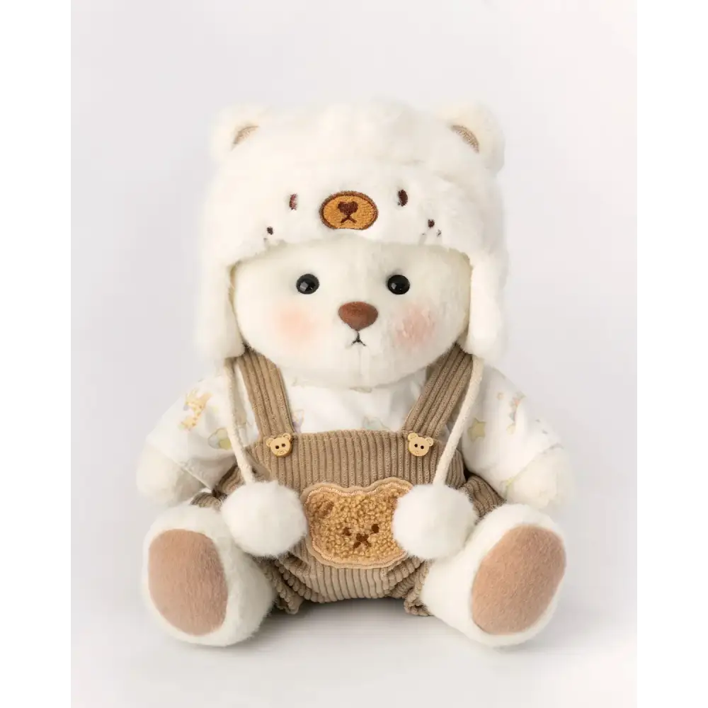 Kissa-Teddy® with white hat - Surprey