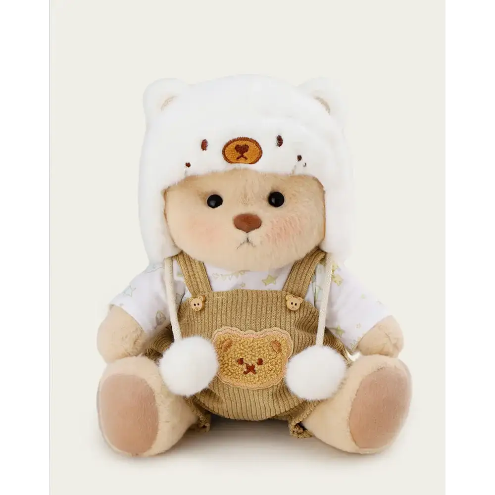 Kissa-Teddy® with white hat - Surprey