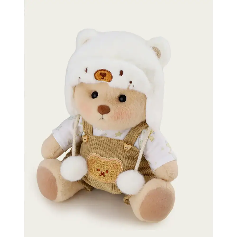Kissa-Teddy® with white hat - Surprey