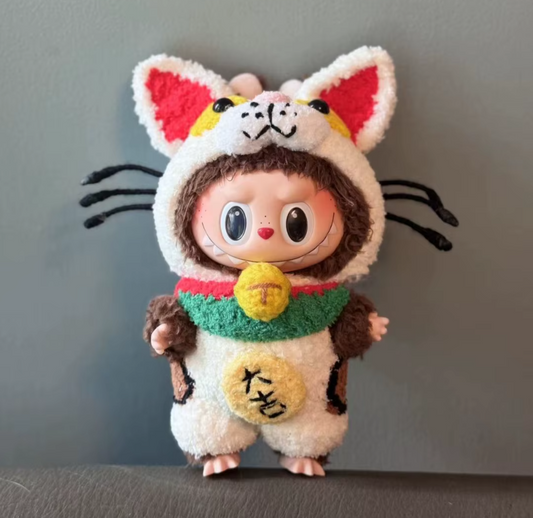 Labubu Homemade Deluxe Outfit Series 36: Timeless Dress - 2 / Standing Posture - Dekoration