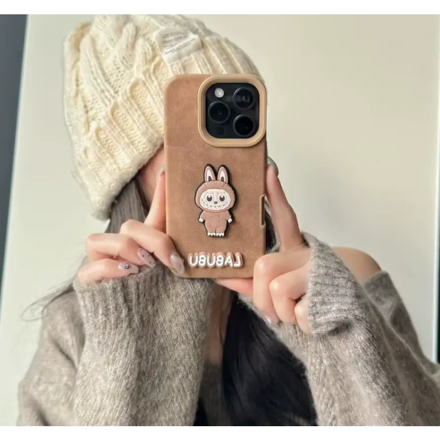 Labubu Phone Case Brown - Surprey