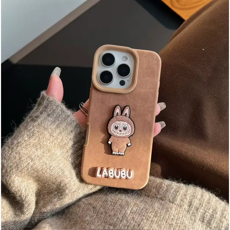 Labubu Phone Case Brown - Surprey