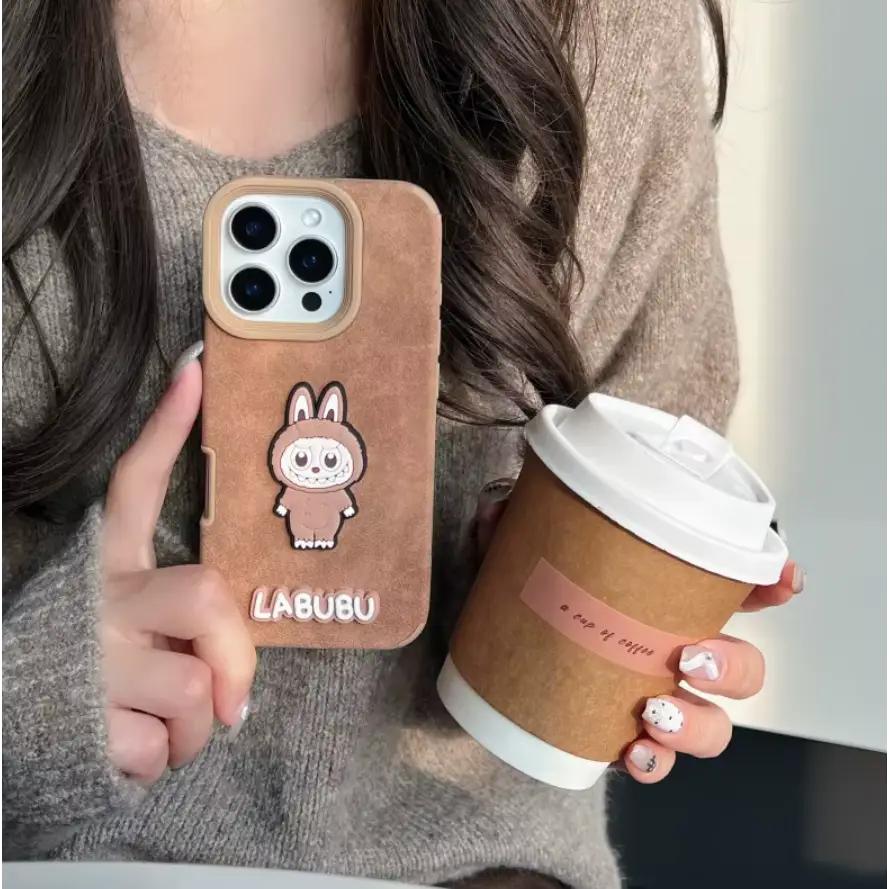 Labubu Phone Case Brown - Surprey