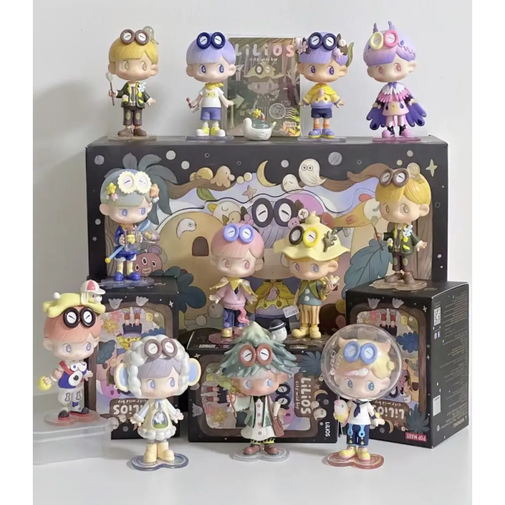 Lilios City Wild Boy Blind Box Series Surprey Lilios City Wild Boy Blind Box Series Surprey