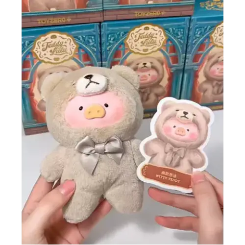 LuLu the Piggy - Vintage Teddy Shop Vinyl Face Blind Box - Surprey