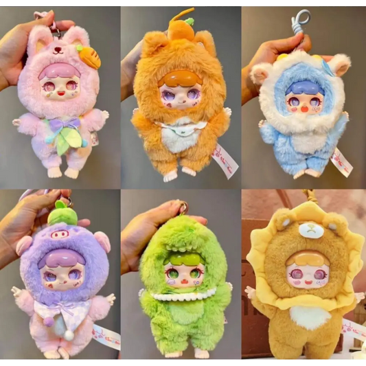 MANCHAO Mischievous Imp Plush Dolls Keychains - Surprey